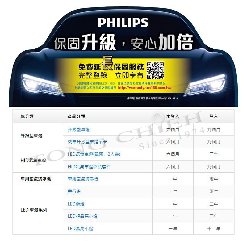 PHILIPS 飛利浦HID 4200K 氙氣車燈(兩入)D1S D2S D2R D3S D4S D4R