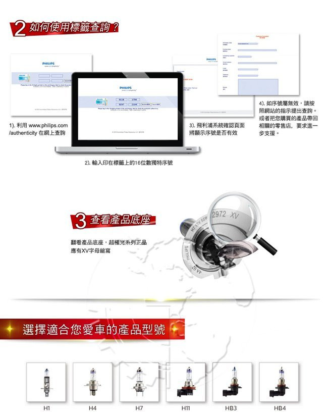 PHILIPS 飛利浦 車燈 超極光+亮100% X-treme Vision H4 9005 9006