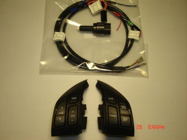 HONDA- 2010年CRV3定速巡航日規料件-專用端子及線束-按鍵小燈升級-原廠定速 定速