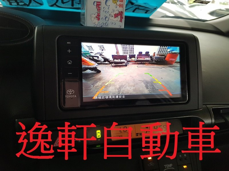 2010~WISH 加裝原廠款式 專用倒車鏡頭 含主機倒車專用線及電源線