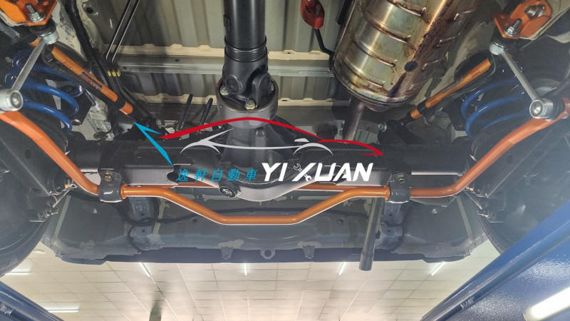 2023 TOWN ACE VAN SUMMIT 後下防傾桿+李仔串 改善後方轉彎傾斜角度